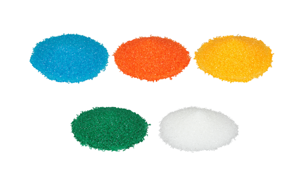 Colored Crystals Sugars